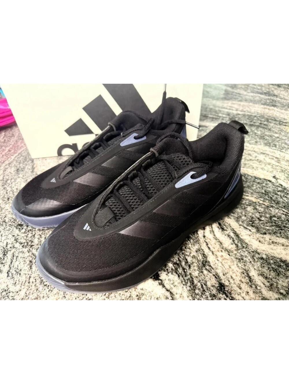 Adidas Subzone Basketball Sneakers Black Purple Women’s Size 9 NWT